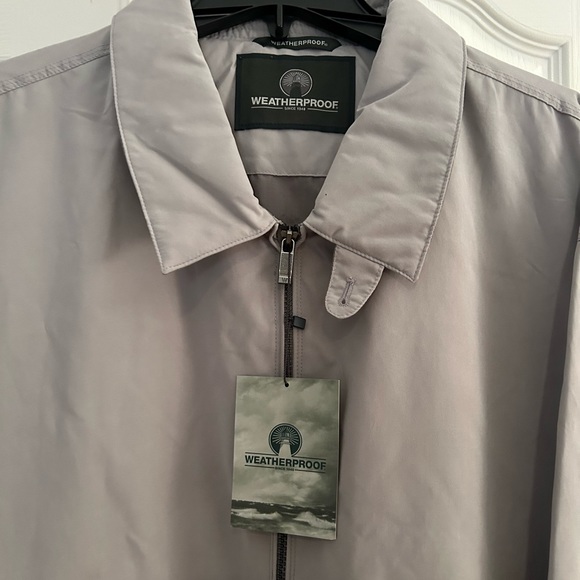 Weatherproof Fog Waterproof Warm Bomber Winter Jacket grayish size 4XL - Picture 3 of 12